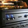 Lynx California Gasgrill Professional 42" Einbaugrill + Rotisserie + IR Pro Sear -Grill Verkaufs-Shop 1000006739 Lynx California Grill Beleuchtung