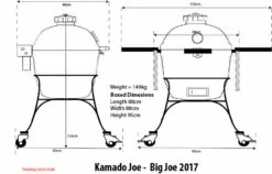 Kamado Joe Big Joe II Keramikgrill -Grill Verkaufs-Shop 16052 Kamado Big Joe Diagram 2017