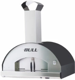 BULL Pizzaofen Holz XL - Built-In Einbauofen 80 X 60 Cm