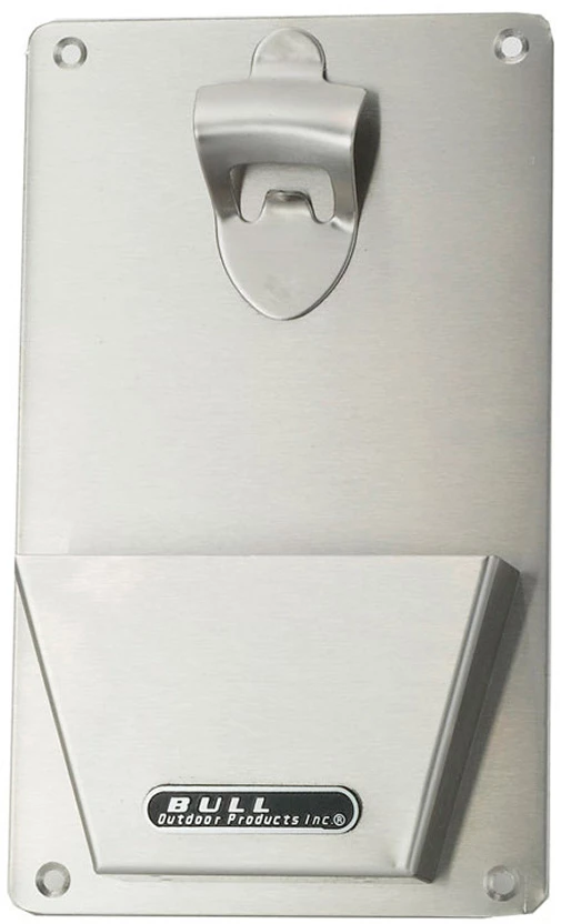 BULL Flaschenöffner Mit Auffangbehälter, Edelstahl 3 BULL Flaschenöffner Mit Auffangbehälter, Edelstahl