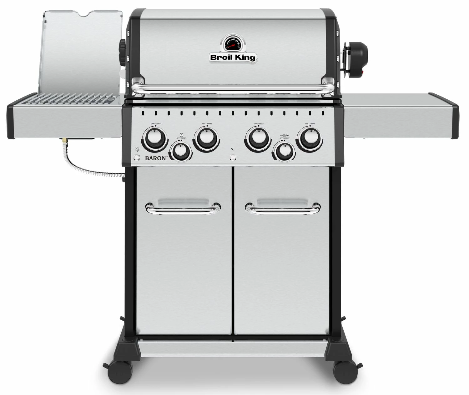 Broil King Baron S490 IR Gasgrill Inkl. Drehspieß + Infrarot-Seitenbrenner - Modell 2023 - Grillfürst Deal Mit Zusätzlichen Edelstahl Grillrosten 4 Broil King Baron S490 IR Gasgrill Inkl. Drehspieß + Infrarot-Seitenbrenner - Modell 2023 - Grillfürst Deal Mit Zusätzlichen Edelstahl Grillrosten – Bild 2