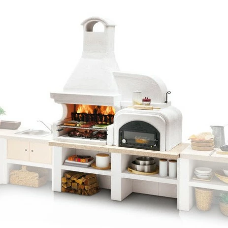 Palazzetti Gartenküche Malibu 2: Modul Grill Mit Backofen Rechts Inkl. Montagematerial 4 Palazzetti Gartenküche Malibu 2: Modul Grill Mit Backofen Rechts Inkl. Montagematerial – Bild 2