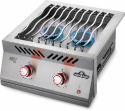 Napoleon 700-Series Einbau Doppel Seitenbrenner BIB18 Mit Safety Glow™ - Modell 2023 -Grill Verkaufs-Shop BIB18RT Napoleon Einbau Seitenbrenner 2 Brenner
