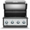 Broil King Baron 420 Einbaugrill - Modell 2023 -Grill Verkaufs-Shop Broil King Baron 420 Einbau Gasgrill Deckel offen