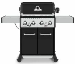 Broil King Baron 490 Black Gasgrill Inkl. Drehspieß - Modell 2023 - SMART Deal Inkl. Grillfürst Grill Control