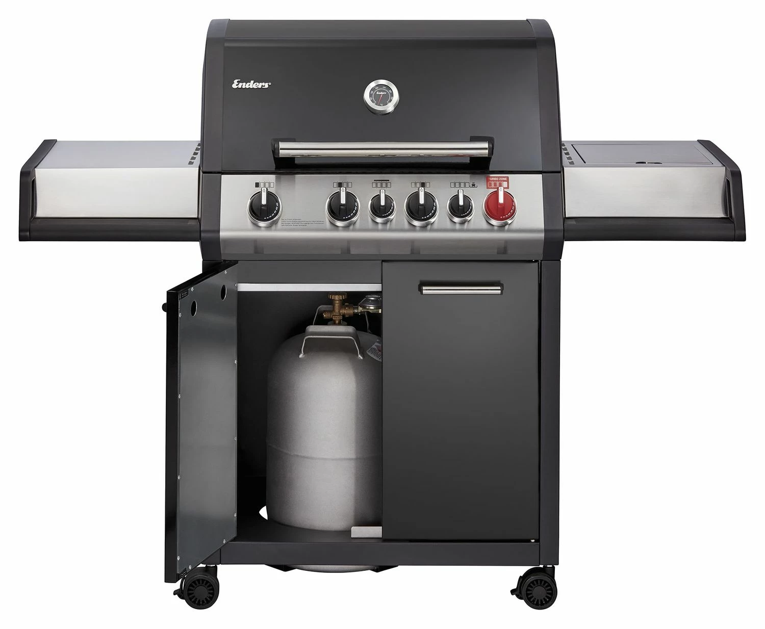 Enders Gasgrill Monroe Black Pro 4 IK Turbo 6 Enders Gasgrill Monroe Black Pro 4 IK Turbo – Bild 4