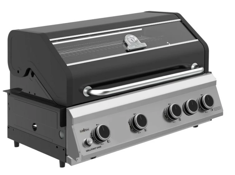 Grillfürst G490E 4-Brenner Einbaugrill - Black Edition - Mit Heckbrenner Und Edelstahl Rosten 3 Grillfürst G490E 4-Brenner Einbaugrill - Black Edition - Mit Heckbrenner Und Edelstahl Rosten