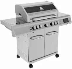 Grillfürst G521E Smart Grill - Mit Automatischer Temperatursteuerung, Hochtemperaturbrenner, Heckbrenner Und Edelstahl Rosten