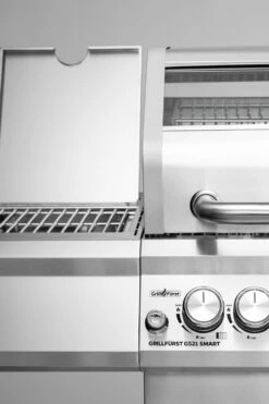 Grillfürst G521G Smart Grill - Mit Automatischer Temperatursteuerung, Hochtemperaturbrenner, Heckbrenner Und Gusseisen Rosten -Grill Verkaufs-Shop Grillfuerst G521E Smart Grill Alles was Du willst 1