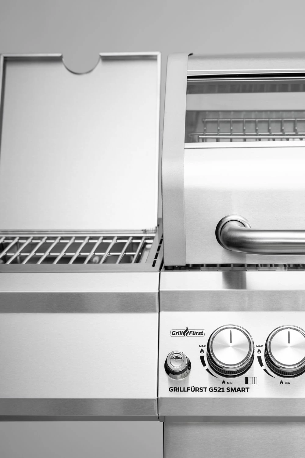 Grillfürst G521E Smart Grill - Mit Automatischer Temperatursteuerung, Hochtemperaturbrenner, Heckbrenner Und Edelstahl Rosten 18 Grillfürst G521E Smart Grill - Mit Automatischer Temperatursteuerung, Hochtemperaturbrenner, Heckbrenner Und Edelstahl Rosten – Bild 16