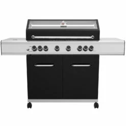 Grillfürst G620E 6-Brenner Gasgrill - 1. FC Köln Edition - Edelstahlroste
