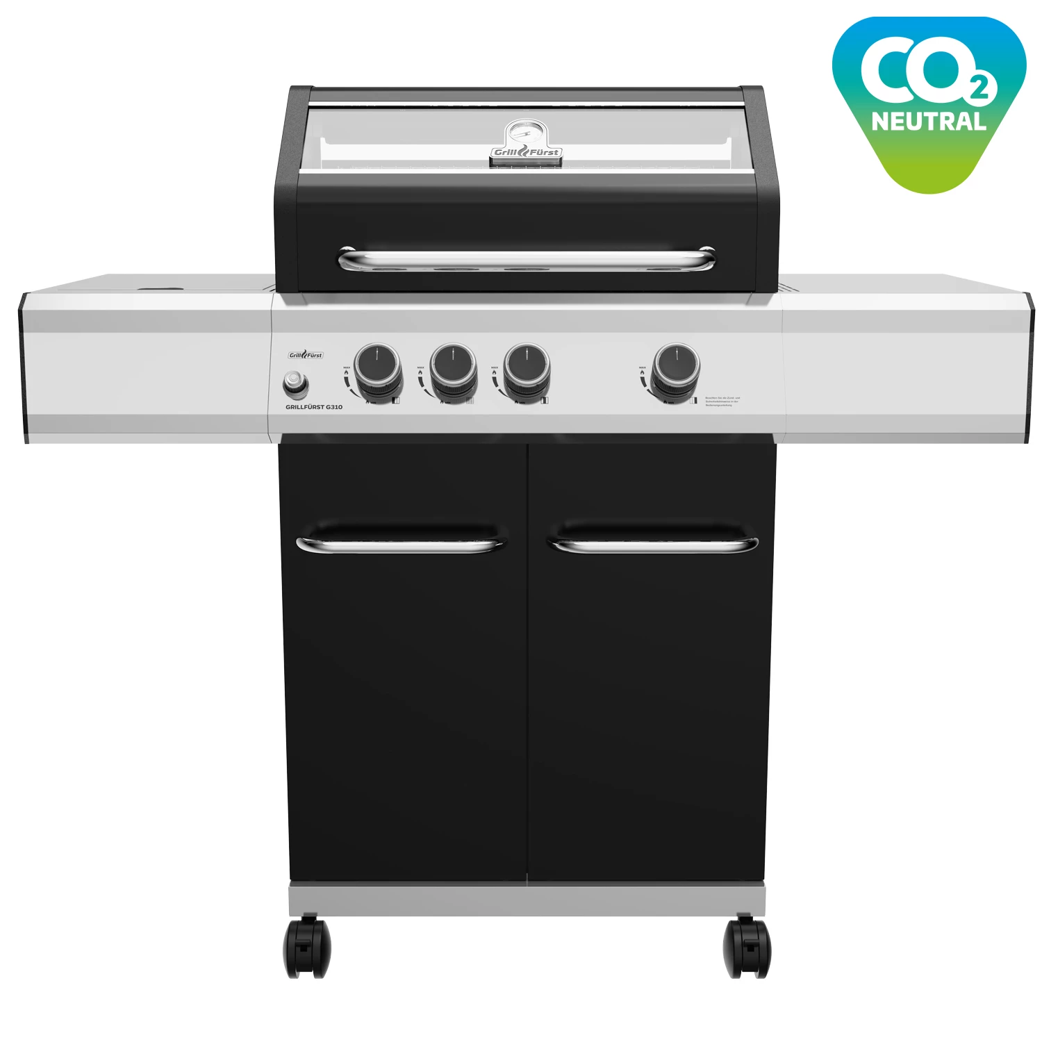 Grillfürst G310G 3-Brenner Gasgrill Mit Hochtemperaturbrenner Und Gusseisen Rosten 3 Grillfürst G310G 3-Brenner Gasgrill Mit Hochtemperaturbrenner Und Gusseisen Rosten