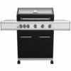 Grillfürst G510E 5-Brenner Gasgrill Mit Hochtemperaturbrenner Und Edelstahl Rosten - X-DEAL Inkl. Zubehörpaket -Grill Verkaufs-Shop Grillfuerst Gasgrill G510E frontal