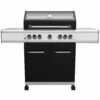 Grillfürst G520G 5-Brenner Gasgrill Mit Hochtemperaturbrenner, Heckbrenner Und Gusseisen Rosten - X-DEAL Inkl. Zubehörpaket