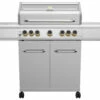 Grillfürst G521G 5-Brenner Edelstahl-Gasgrill Borussia Dortmund Edition Mit Hochtemperaturbrenner, Heckbrenner Und Gusseisen Rosten -Grill Verkaufs-Shop Grillfuerst Gasgrill G521 Borussia Dortmund Edition front
