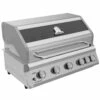 Grillfürst G591G 5-Brenner Einbaugrill Mit Heckbrenner Und Gusseisen Rosten 1 Grillfürst G591G 5-Brenner Einbaugrill Mit Heckbrenner Und Gusseisen Rosten -Grill Verkaufs-Shop Grillfuerst Gasgrill G591G seitlich