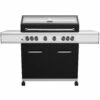 Grillfürst G620E 6-Brenner Gasgrill Mit Hochtemperaturbrenner, Heckbrenner Und Edelstahl Rosten - X-DEAL Inkl. Zubehörpaket -Grill Verkaufs-Shop Grillfuerst Gasgrill G620E frontal