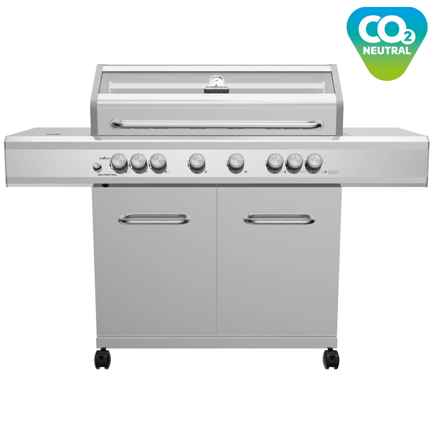 Grillfürst G621G 6-Brenner Edelstahl-Gasgrill Mit Hochtemperaturbrenner, Heckbrenner Und Gusseisen Rosten 3 Grillfürst G621G 6-Brenner Edelstahl-Gasgrill Mit Hochtemperaturbrenner, Heckbrenner Und Gusseisen Rosten