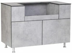 Grillfürst Outdoor Küche Grillschrank Modul OKG130 Beton