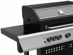 Grillfürst S530G 5-Brenner Gasgrill Mit Seitenkocher Und Gussrosten - Inkl. Gasgrill Einsteigerpaket -Grill Verkaufs-Shop Grillfuerst S 530 Gasgrill Seitenkocher Gussroste emaillierte 5 1676284365