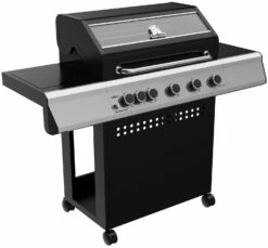 Grillfürst S530G 5-Brenner Gasgrill Mit Seitenkocher Und Gussrosten - Inkl. Gasgrill Einsteigerpaket -Grill Verkaufs-Shop Grillfuerst S 530 Gasgrill Seitenkocher Gussroste seite 1