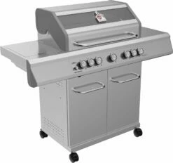Grillfürst G521G 5-Brenner Edelstahl-Gasgrill - 1. FC Köln Edition - Gusseisenroste 20 Grillfürst G521G 5-Brenner Edelstahl-Gasgrill - 1. FC Köln Edition - Gusseisenroste -Grill Verkaufs-Shop Koeln Gasgrill G521G Geissbock