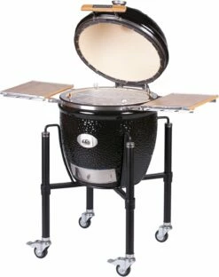 Monolith Grill CLASSIC PRO-Serie 2.0 Schwarz - MIT Gestell Und Seitentischen -Grill Verkaufs-Shop Monolith Keramik Grill Classic PRO Serie 2 0 121001 black 6