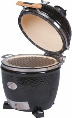 Monolith Grill Junior PRO Serie 2.0 Schwarz - OHNE Gestell -Grill Verkaufs-Shop Monolith Keramik Grill Junior PRO Serie 2 0 121022 black 10