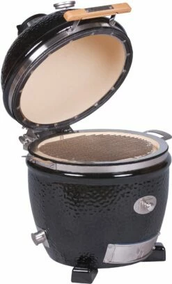 Monolith Grill Junior PRO Serie 2.0 Schwarz - OHNE Gestell -Grill Verkaufs-Shop Monolith Keramik Grill Junior PRO Serie 2 0 121022 black 12