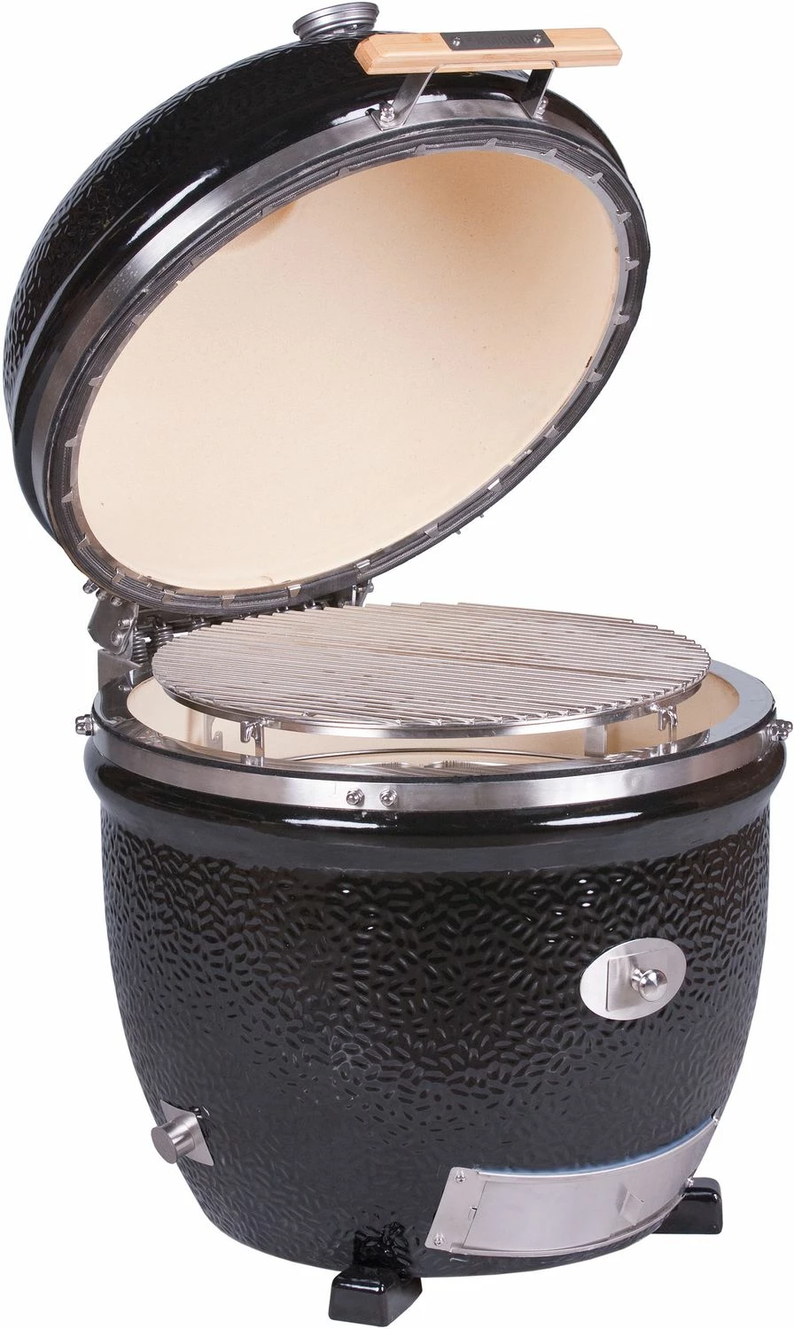 Monolith Grill LeCHEF PRO-Serie 2.0 Schwarz - OHNE Gestell Und Seitentische 4 Monolith Grill LeCHEF PRO-Serie 2.0 Schwarz - OHNE Gestell Und Seitentische – Bild 2