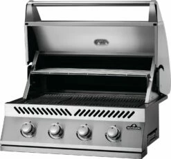 Napoleon 500-Series 32" BI32 Edelstahl Einbaugrill - Modell 2023 -Grill Verkaufs-Shop Napoleon Einbaugrill 500 Serie BI32 Warmhalteroste verschiebbar