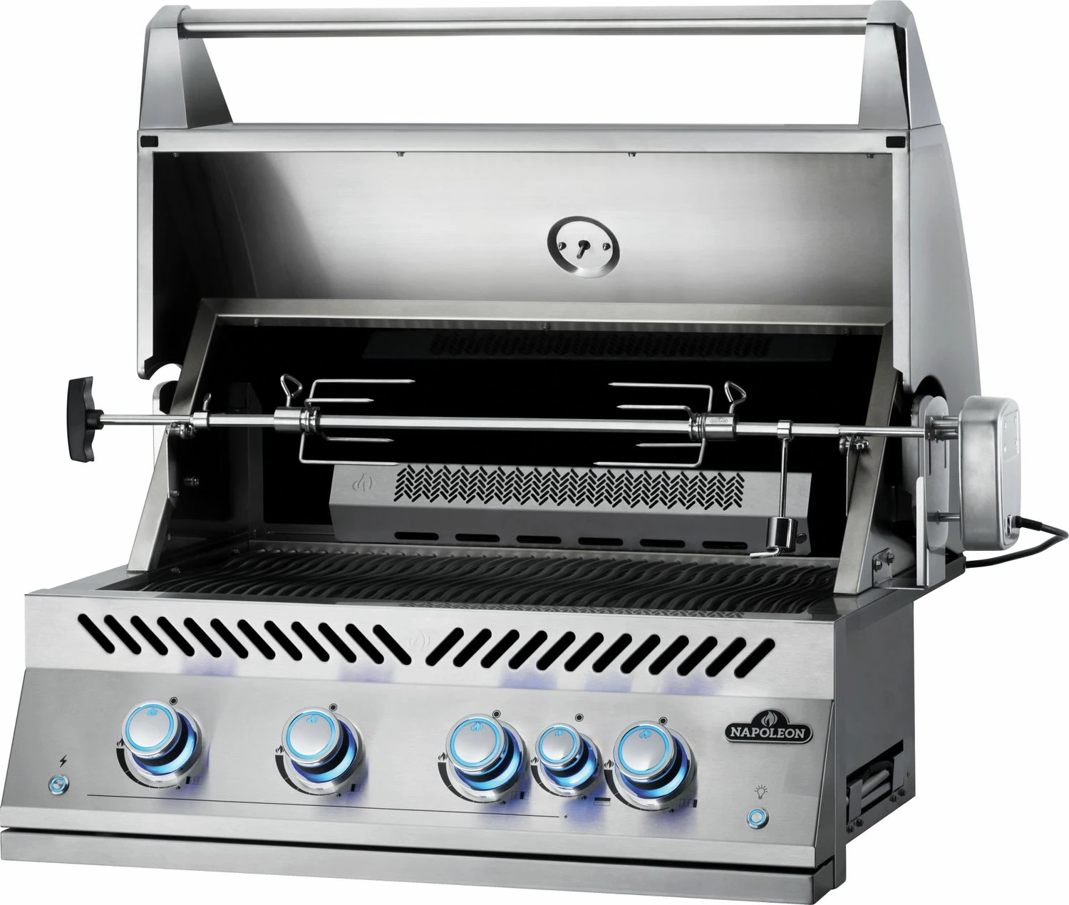 Napoleon 700-Series 32" BIG32 Edelstahl Einbaugrill Inkl. Drehspieß - Modell 2023 14 Napoleon 700-Series 32" BIG32 Edelstahl Einbaugrill Inkl. Drehspieß - Modell 2023 – Bild 12