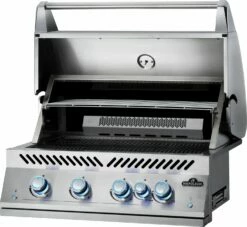 Napoleon 700-Series 32" BIG32 Edelstahl Einbaugrill Inkl. Drehspieß - Modell 2023 28 Napoleon 700-Series 32" BIG32 Edelstahl Einbaugrill Inkl. Drehspieß - Modell 2023 -Grill Verkaufs-Shop Napoleon Einbaugrill BIG32 Warmhalterost hinten