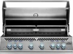 Napoleon 700-Series 44" BIG44 Edelstahl Einbaugrill Inkl. Drehspieß - Modell 2023 21 Napoleon 700-Series 44" BIG44 Edelstahl Einbaugrill Inkl. Drehspieß - Modell 2023 -Grill Verkaufs-Shop Napoleon Einbaugrill BIG44 Warmhalterost vorne