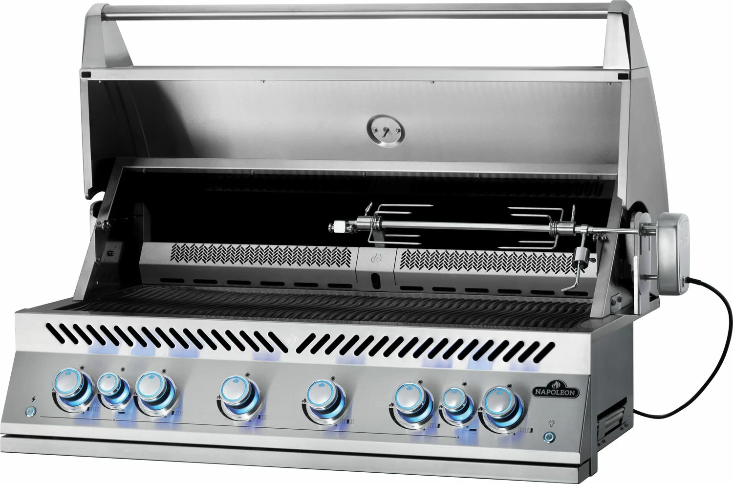 Napoleon 700-Series 44" BIG44 Edelstahl Einbaugrill Inkl. Drehspieß - Modell 2023 11 Napoleon 700-Series 44" BIG44 Edelstahl Einbaugrill Inkl. Drehspieß - Modell 2023 – Bild 9