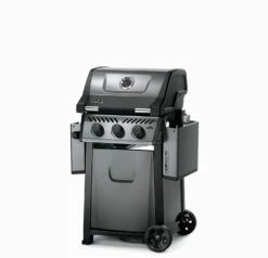 Napoleon Freestyle 365 Gasgrill, Graphit - Modell 2023 - X-DEAL Inkl. Drehspiess -Grill Verkaufs-Shop Napoleon Freestyle 365 Gasgrill Seiten abgeklappt 1