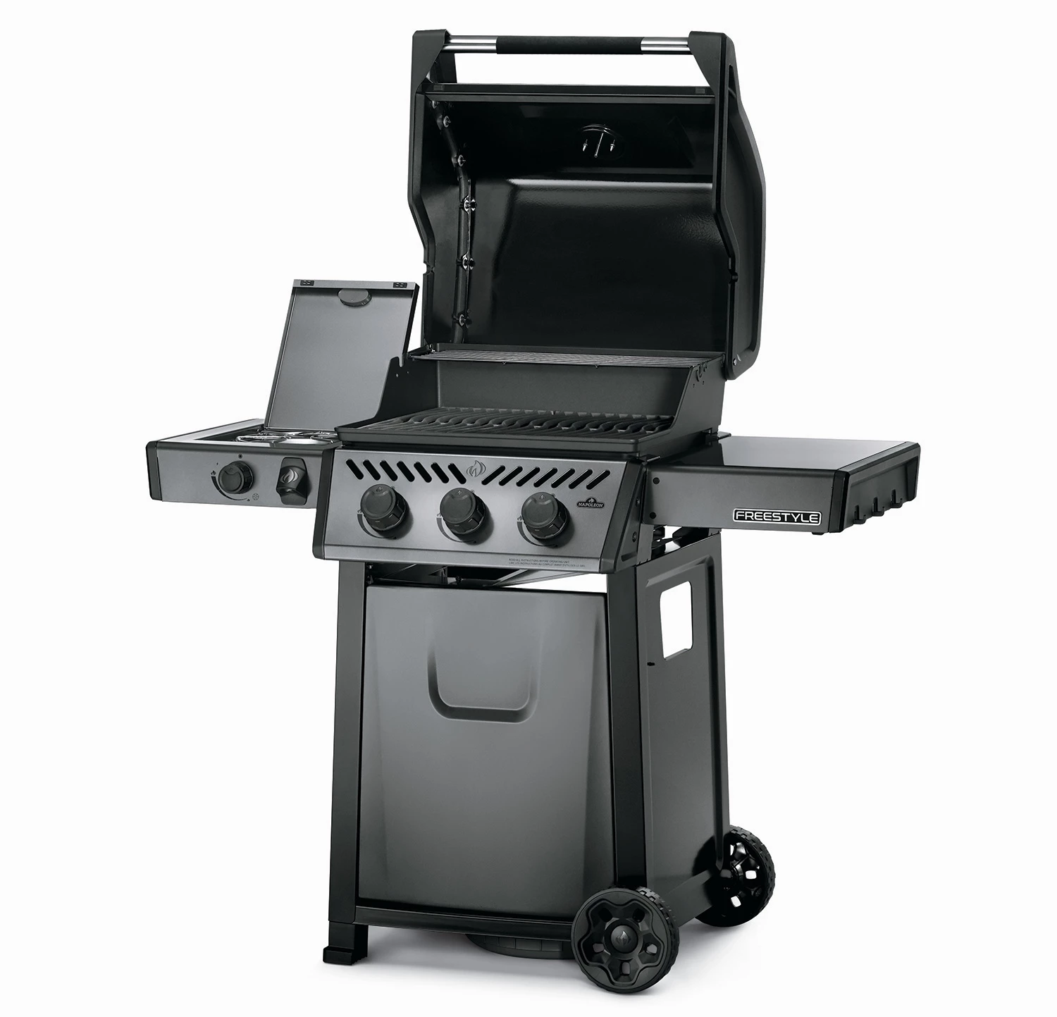 Napoleon Freestyle 365 Gasgrill, Graphit - Mit Seitenbrenner - Modell 2023 - X-DEAL Inkl. Drehspiess 7 Napoleon Freestyle 365 Gasgrill, Graphit - Mit Seitenbrenner - Modell 2023 - X-DEAL Inkl. Drehspiess – Bild 5
