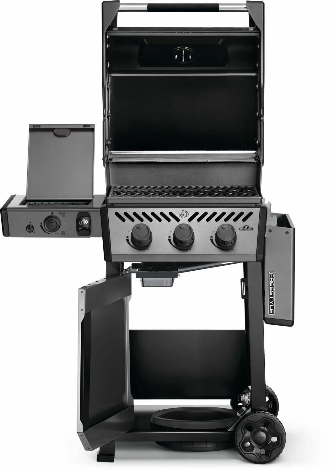 Napoleon Freestyle 365 Gasgrill, Graphit - Mit Sizzle Zone Und Tür - Modell 2023 NEU 3 Napoleon Freestyle 365 Gasgrill, Graphit - Mit Sizzle Zone Und Tür - Modell 2023 NEU
