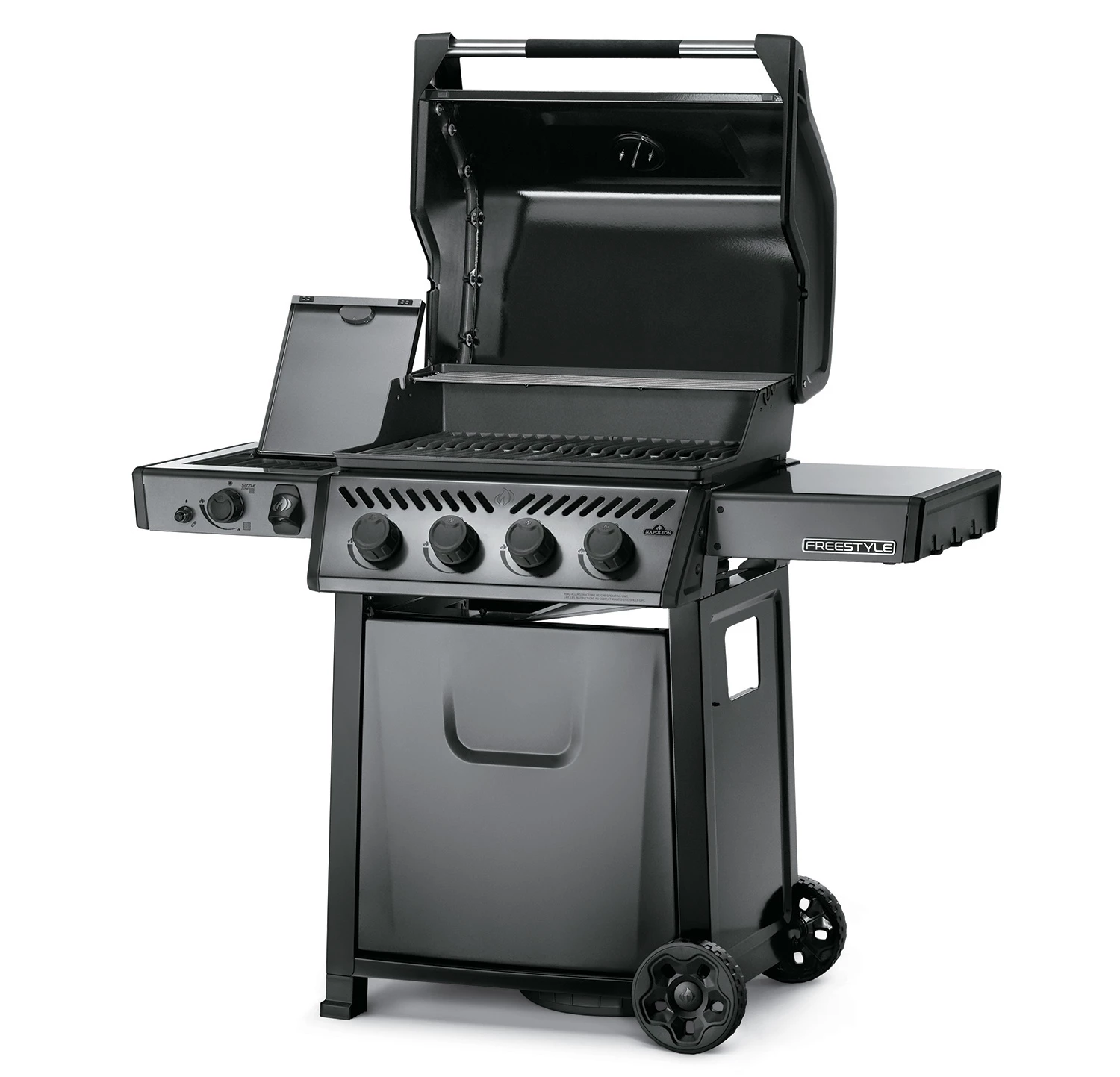 Napoleon Freestyle 425 Gasgrill, Graphit - Mit Sizzle Zone - Modell 2023 - X-DEAL Inkl. Drehspieß 7 Napoleon Freestyle 425 Gasgrill, Graphit - Mit Sizzle Zone - Modell 2023 - X-DEAL Inkl. Drehspieß – Bild 5