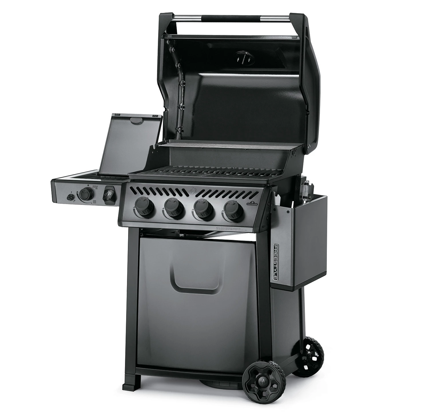 Napoleon Freestyle 425 Gasgrill, Graphit - Mit Sizzle Zone - Modell 2023 - X-DEAL Inkl. Drehspieß 8 Napoleon Freestyle 425 Gasgrill, Graphit - Mit Sizzle Zone - Modell 2023 - X-DEAL Inkl. Drehspieß – Bild 6