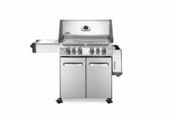 Napoleon Prestige 500, Edelstahl Gasgrill, Erdgas - Mit Safety Glow - Modell 2023 -Grill Verkaufs-Shop Napoleon Prestige 500 Gasgrill Edelstahl klappbare ablage