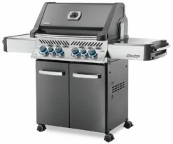 Napoleon Prestige 500 Gasgrill, Charcoal Grau - Mit Safety Glow - X-DEAL Inkl. Grillthermometer, Schneidebrett Und Windschild Für SIZZLE ZONE -Grill Verkaufs-Shop Napoleon Prestige 500 Gasgrill grey 1