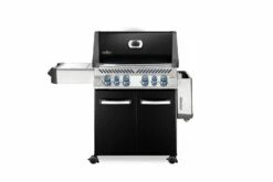 Napoleon Prestige 500 Gasgrill, Schwarz - Mit Safety Glow - Modell 2023 -Grill Verkaufs-Shop Napoleon Prestige 500 Gasgrill schwarz Seitenablage klappbar