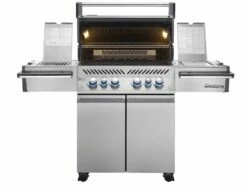 Napoleon Prestige Pro 500-3 Edelstahl Gasgrill Inkl. Drehspieß - X-DEAL Inkl. Napoleon TravelQ PRO285 Kompakt Gasgrill -Grill Verkaufs-Shop Napoleon Prestige Pro 500 offen 01 2