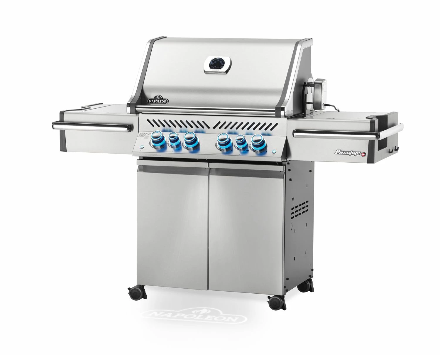 Napoleon Prestige Pro 500-3 Edelstahl Gasgrill Inkl. Drehspieß - X-DEAL Inkl. Napoleon Holzkohlegrill Kugelgrill Ø 57cm 7 Napoleon Prestige Pro 500-3 Edelstahl Gasgrill Inkl. Drehspieß - X-DEAL Inkl. Napoleon Holzkohlegrill Kugelgrill Ø 57cm – Bild 5
