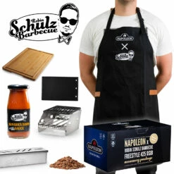 Napoleon Freestyle 425 Gasgrill - Mit Sizzle Zone - Limited Robin Schulz Barbecue Edition - Inkl. Mega Zubehörpaket -Grill Verkaufs-Shop Napoleon Robin Schulz Barbecue Zubehoerpaket