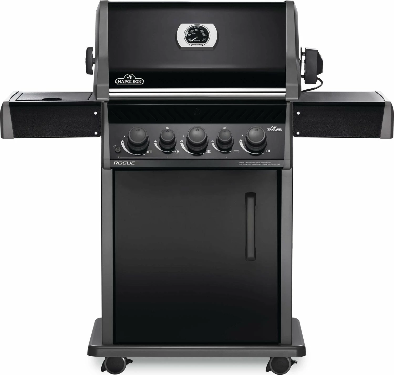 Napoleon Rogue 425 Gasgrill - All Black - Mit Seitenbrenner - Hero Modell 2023 Mit Heckbrenner Inkl. Drehspieß Und Abdeckhaube 3 Napoleon Rogue 425 Gasgrill - All Black - Mit Seitenbrenner - Hero Modell 2023 Mit Heckbrenner Inkl. Drehspieß Und Abdeckhaube