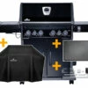Napoleon Rogue SE 525 Gasgrill - All-black - Mit Sizzle Zone Und Heckbrenner - Grillfürst Edition - X-DEAL Inkl. Abdeckhaube, Gussplatte Und Drehspieß-Set - Modell 2022 -Grill Verkaufs-Shop Napoleon Rogue 525 Sondermodell X Deal