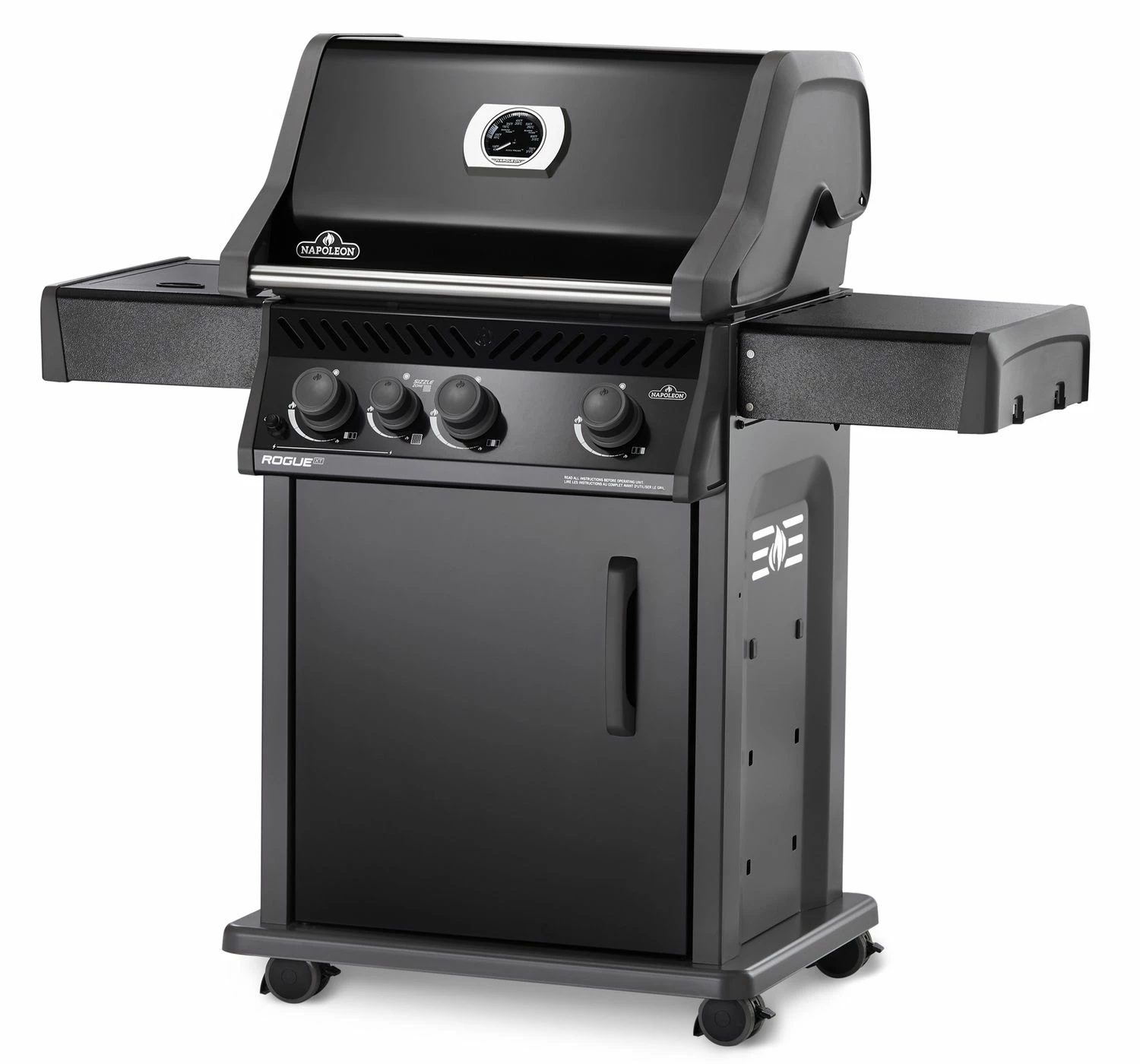 Napoleon Rogue XT 425 Gasgrill - All Black - Mit Sizzle Zone - Modell 2023 3 Napoleon Rogue XT 425 Gasgrill - All Black - Mit Sizzle Zone - Modell 2023