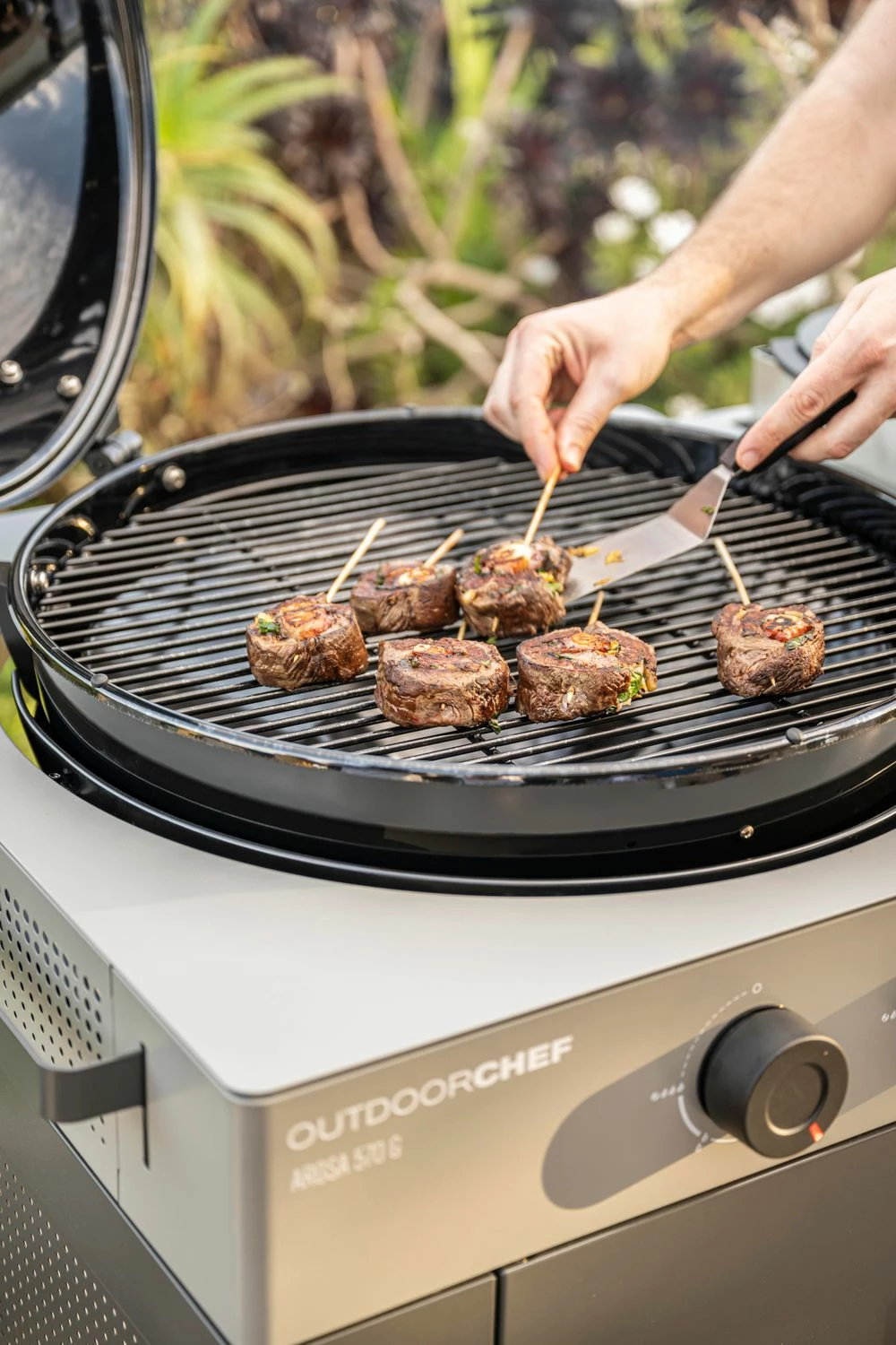 Outdoorchef Gas Kugelgrill Arosa 570 G Evo Grey Steel 9 Outdoorchef Gas Kugelgrill Arosa 570 G Evo Grey Steel – Bild 7
